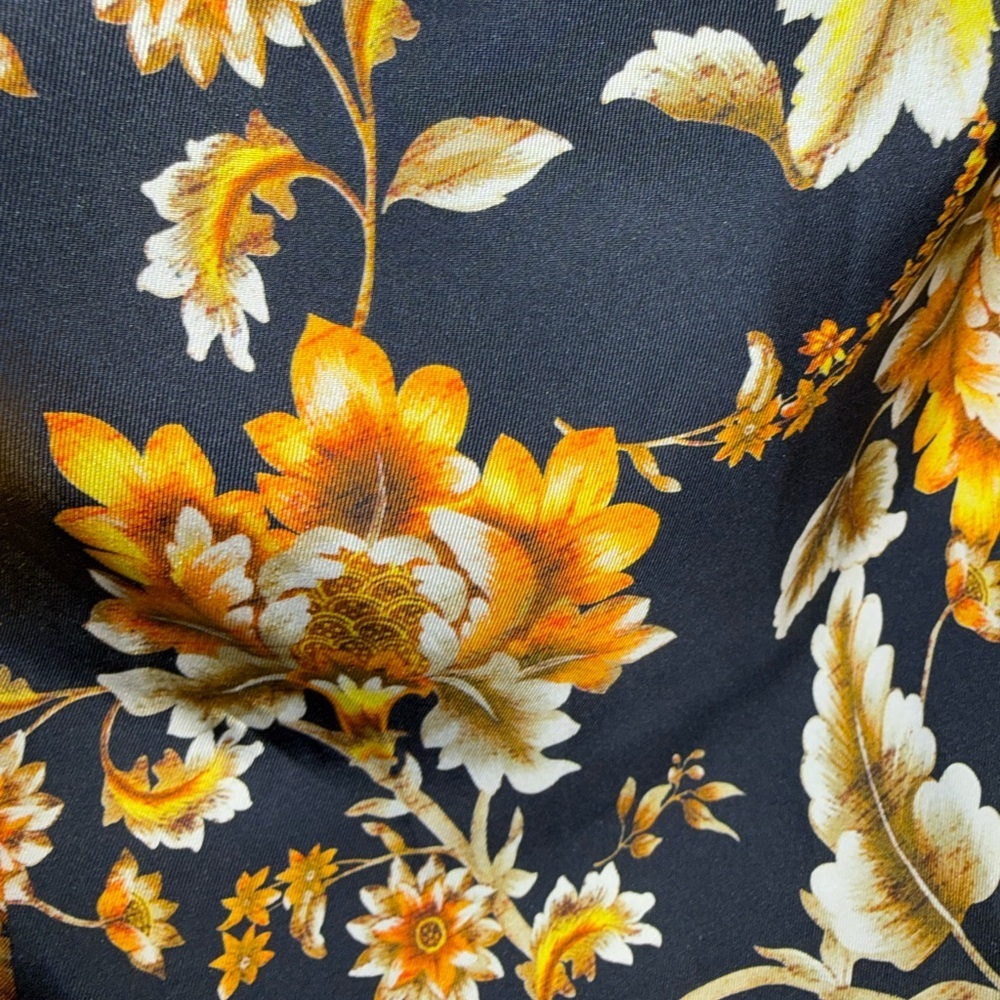 XL NWOT | Kobi Halperin | Floral Women's 100% Silk | Blouse & Cropped Pants - Picture 10 of 10